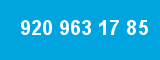 920 963 17 85
